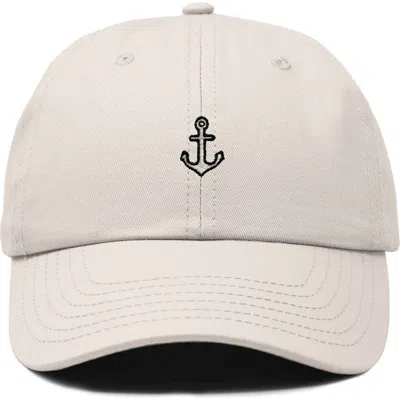 Dalix Anchor Dad Cap In Sand