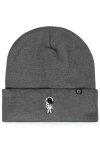 Dalix Astronaut Beanie In Asphalt Gray