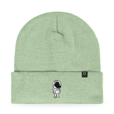 Dalix Astronaut Beanie In Light Green