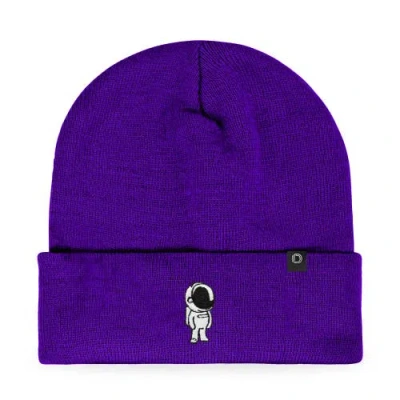 Dalix Astronaut Beanie In Purple