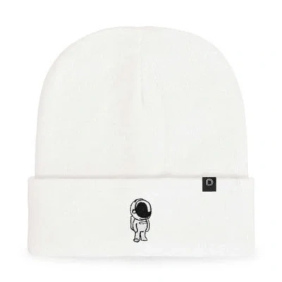 Dalix Astronaut Beanie In White