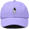 Dalix Astronaut Embroidered Space Hat In Lavender