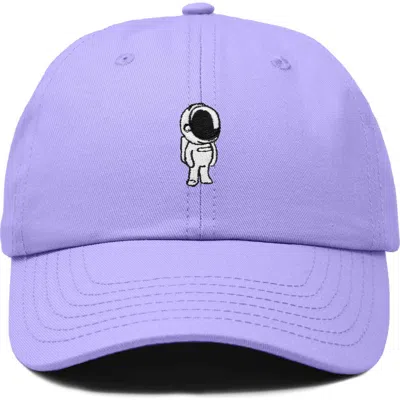 Dalix Astronaut Embroidered Space Hat In Lavender