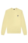 Dalix Astronaut Fleece Sweatshirt In French Vanilla