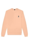 Dalix Astronaut Fleece Sweatshirt In Peach