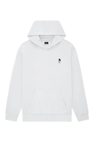Dalix Astronaut Heavyweight Relaxed Hoodie In Gray