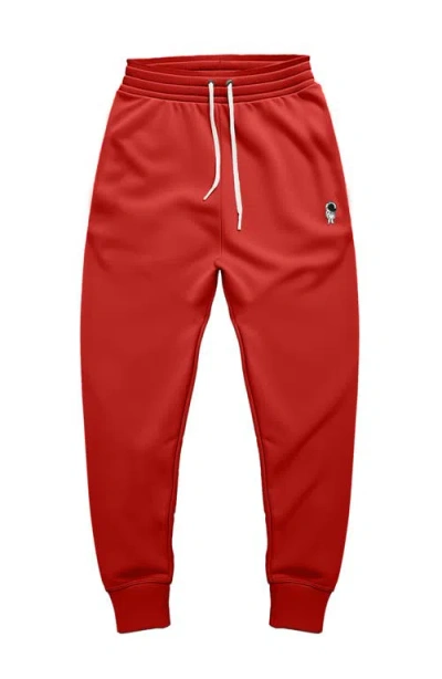 Dalix Astronaut Jogger Sweatpant In Red
