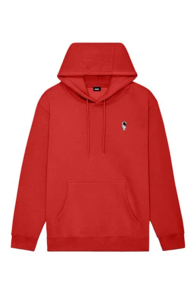 Dalix Astronaut Midweight All Day Hoodie In Red