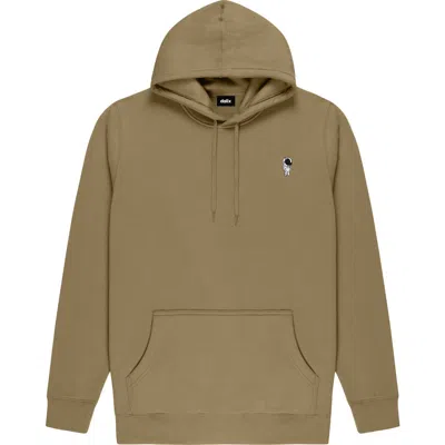 Dalix Astronaut Midweight Fleece Classic Hooded Sweatshirt In Nude