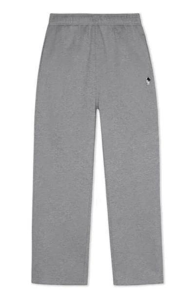 Dalix Astronaut Midweight Fleece Relaxed Track Pants In Gray