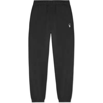 Dalix Astronaut Midweight Relaxed Faded Track Pant In Black