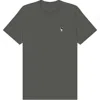 Dalix Astronaut Tee In Asphalt Gray