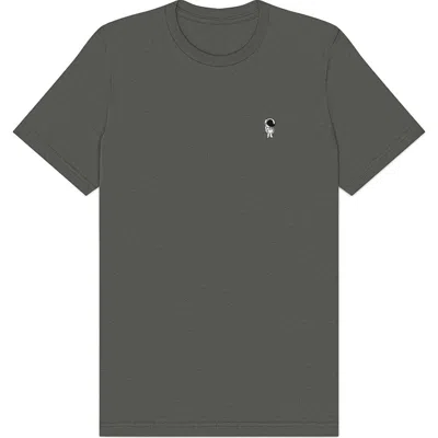 Dalix Astronaut Tee In Asphalt Gray