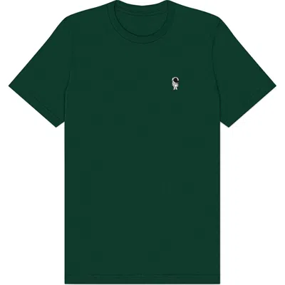 Dalix Astronaut Tee In Forest Green