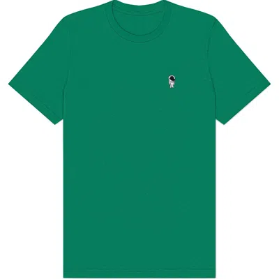 Dalix Astronaut Tee In Kelly Green