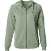 Dalix Astronaut Zip Fleece Hoodie In Sage