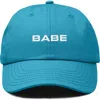 Dalix Babe Embroidered Cap In Teal