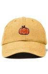 Dalix Baby Pumpkin Embroidered Dad Hat In Green