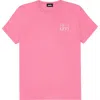 Dalix Be Kind Womens Relaxed Tee In Charity Pink