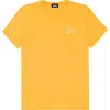 Dalix Be Kind Womens Relaxed Tee In Gold