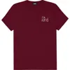 Dalix Be Kind Womens Relaxed Tee In Maroon