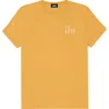 Dalix Be Kind Womens Relaxed Tee In Mustard