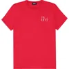 Dalix Be Kind Womens Relaxed Tee In Red