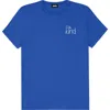 Dalix Be Kind Womens Relaxed Tee In Royal Blue