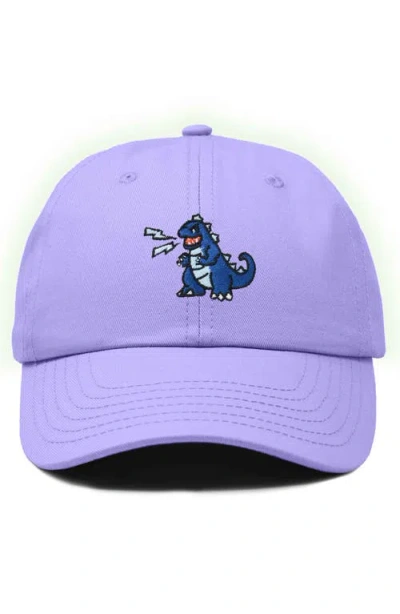 Dalix Big Lizard Cap In Lavender
