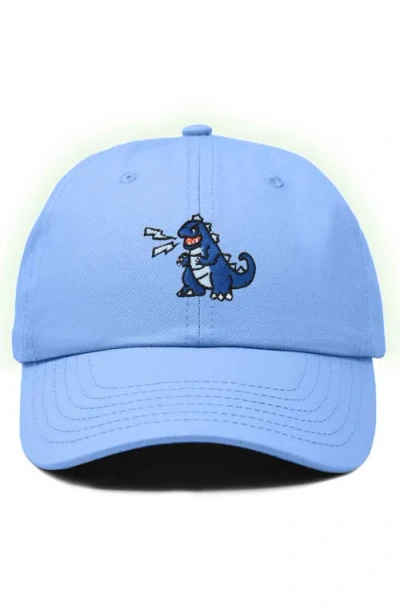 Dalix Big Lizard Cap In Light Blue