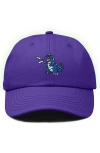 Dalix Big Lizard Cap In Purple