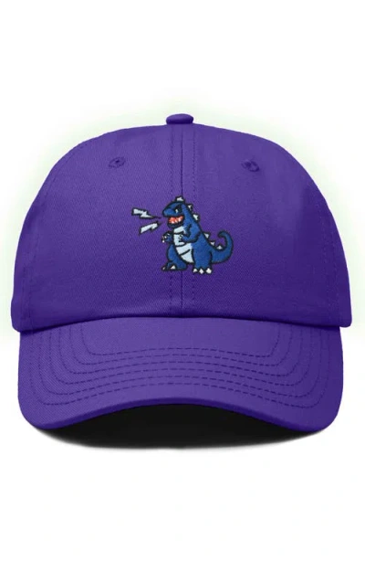 Dalix Big Lizard Cap In Purple