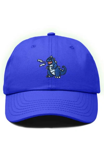 Dalix Big Lizard Cap In Royal Blue