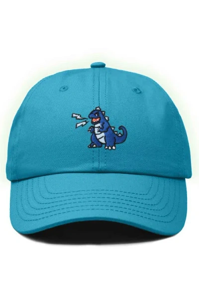 Dalix Big Lizard Cap In Teal