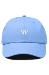 Dalix Bow Dad Cap In Blue