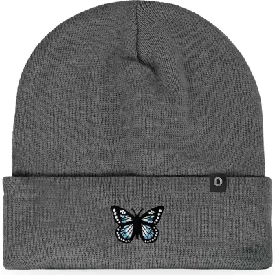 Dalix Butterfly Beanie In Baby Blue