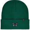 Dalix Butterfly Beanie In Green