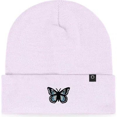 Dalix Butterfly Beanie In Lavender