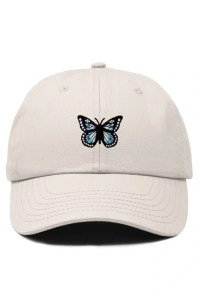 Dalix Butterfly Hat In Neutral