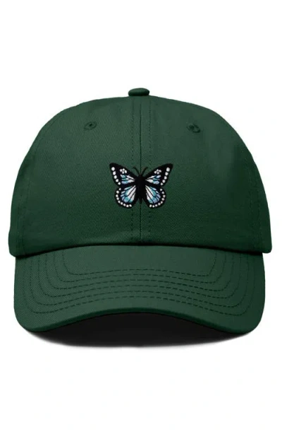 Dalix Butterfly Hat In Green