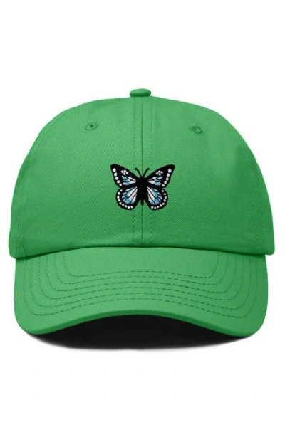Dalix Butterfly Hat In Green
