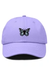 Dalix Butterfly Hat In Purple