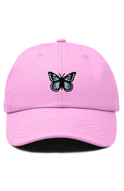 Dalix Butterfly Hat In Pink
