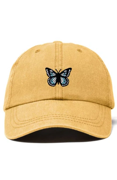 Dalix Butterfly Hat In Gold