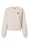 DALIX DALIX BUTTERFLY RELAXED SWEATSHIRT