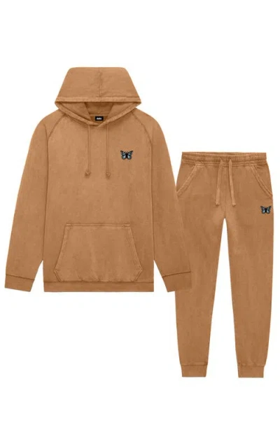 Dalix Butterfly Washed Sweatsuit