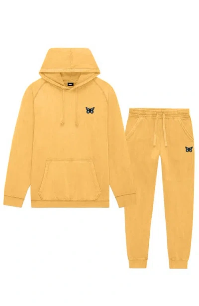 Dalix Butterfly Washed Sweatsuit