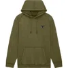 Dalix Butterfly Womens Mineral Washed Hoodie In Green