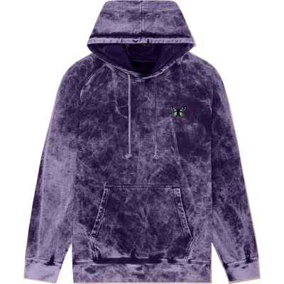 Dalix Butterfly Womens Mineral Washed Hoodie