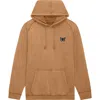 Dalix Butterfly Womens Mineral Washed Hoodie In Brown
